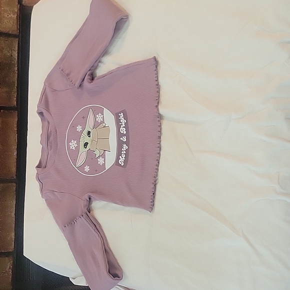 Star Wars Other - NWOT Bbay Yoda Christmas shirt size 6/6X